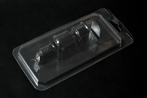 ref.910:Blíster packaging lámpara E-14 de bajo consumo espiral fina