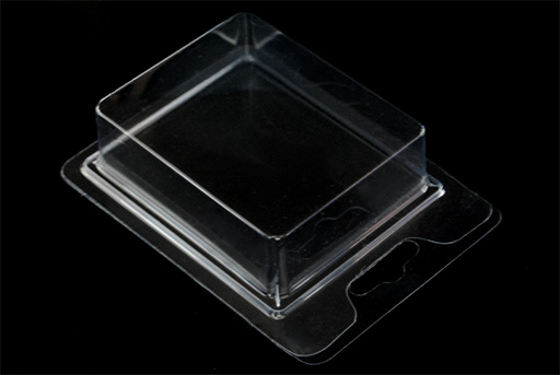 ref.1001:Blister packaging de PVC transparente